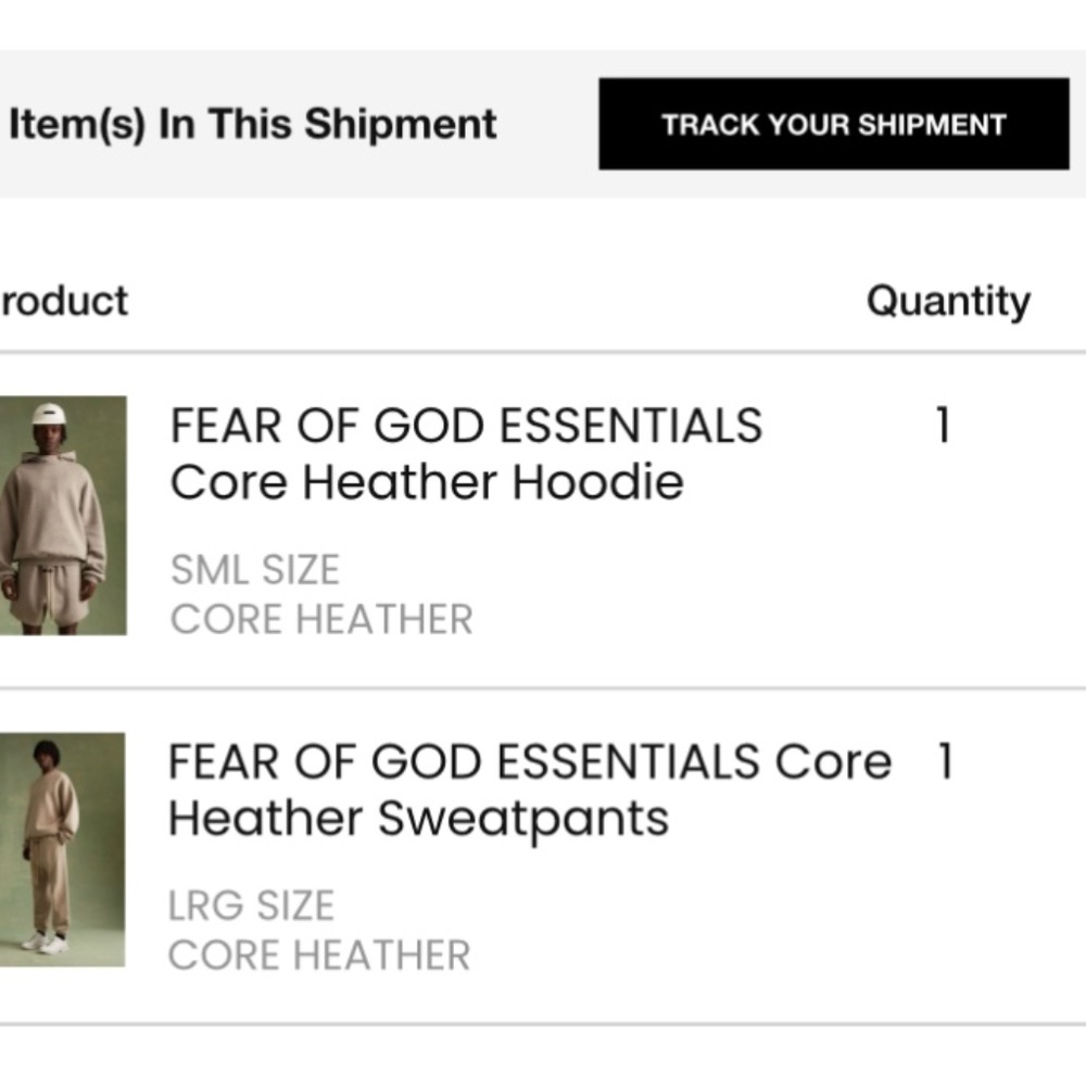 Essentials Fear of God